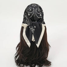Load image into Gallery viewer, Luxury Satin Silk Square Scarf – Shawl, Hijab & Fashion Wrap 2023