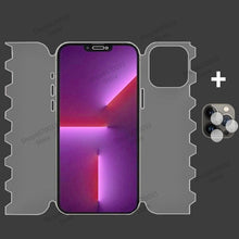Load image into Gallery viewer, Full Cover Butterfly Film For iPhone 14 13 12 11 Pro Max 14 Plus 13 12 Mini Lens Cover For iPhone XR X XS Max Film Soft Screen Protector Full Coverage Clear HD Phone Protector
