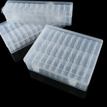 Load image into Gallery viewer, Clear Bead Organizer Box – Plastic Storage Containers