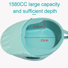 Load image into Gallery viewer, Portable Household Bed Toilet Bedpan with Cover for Bedridden Patients Pregnant Woman Elderly Paralyzed Disabled Care Bedpan