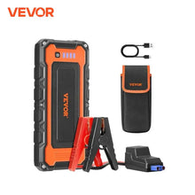 Load image into Gallery viewer, VEVOR Jump Starter 3000-4000A Peak Car Battery Starter with Air Compressor Jumper Cables Lithium Jump Box for Gas/Diesel Engines