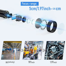 Load image into Gallery viewer, Oiiwak WiFi Endoscope Camera 5MP Auto Focus Wireless Borescope 1944P 14mm Pipe Sewer Plumbing Snake Camera Mini Camera