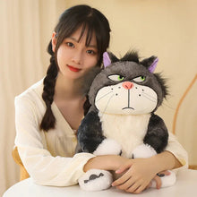 Load image into Gallery viewer, Japanese Funny Lucifer Cat Doll Plush Toy Doll Lucifer Bad Cat Pillow Carol Cat Plush Toy Birthday Gift Girl