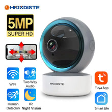 Load image into Gallery viewer, Tuya Smart Life Home Security Camera System Wireless 5MP Wifi CCTV PTZ IP Video Surveillance Camera 2 Way Audio Baby Monitor 2K