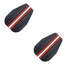Load image into Gallery viewer, 2PCS Car Rearview Mirror Rain Eyebrow Carbon Fiber Sun Visor Shade Cover Protector Clear Vision for Rain Car Mirror Accessories