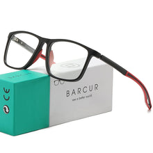 Load image into Gallery viewer, BARCUR Lightweight Sports Reading Glasses for Men & Women β Ultra-Light PC Frame Durable Presbyopia Eyewear with HD Transparent Acrylic Lenses β Comfortable Rectangle Readers for Casual Daily Wear and Outdoor Use