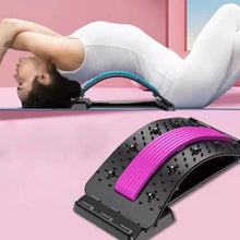Load image into Gallery viewer, Adjustable Back Stretcher – Lumbar Support Pain Relief Board