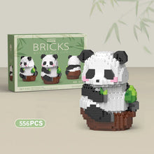 Load image into Gallery viewer, Creative DIY Assemable Animal Cute MINI Chinese Style Animal Panda Building Block Educational Boy Toys For Children Model Bricks