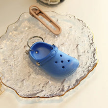 Load image into Gallery viewer, 1PCS 3D Mini 7.5cm EVA Beach Hole Little Croc Shoe Keychain Bag Accessories Decoration Keyring Car Handbag Key Chain Charms