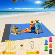 Load image into Gallery viewer, Waterproof Pocket Beach Mat β Lightweight Folding Outdoor Blanket for Camping & Picnics