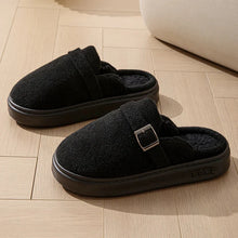 Load image into Gallery viewer, Winter Women's Slippers Home Plush Luxury Designer Woman Shoes Indoor Fluffy Fashion Platform Fuzzy Fur Slides Elegant Flat Soft