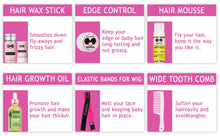 Load image into Gallery viewer, GOIPLE Electric Hot Comb Fast Heating Straightener Curling Iron Curler Brush Styling Tools for Hair Care Lace Wig Styling Set