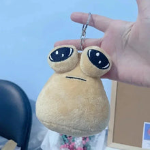 Load image into Gallery viewer, 10cm My Pet Alien Pou Plush Keychain – Cute Stuffed Doll for Kids