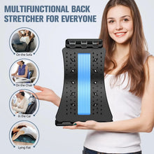 Load image into Gallery viewer, Adjustable Back Stretcher – Lumbar Support Pain Relief Board