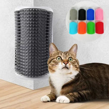 Load image into Gallery viewer, Cat Massage Brush & Hair Remover – Self-Grooming Wall Corner Comb for Cats | Detachable, Easy-Clean Pet Massage Tool