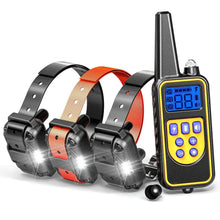 Load image into Gallery viewer, VIP Electric Dog Training Collar Waterproof Dog Bark Collar Pet With Remote Control Rechargeable Anti Barking Device Equipment