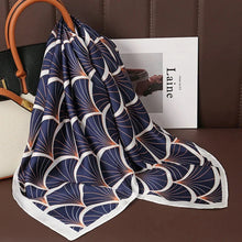 Load image into Gallery viewer, Luxury Satin Silk Square Scarf – Shawl, Hijab & Fashion Wrap 2023