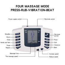 Load image into Gallery viewer, Electronic Pulse Massager Acupuncture EMS Tens Muscle Stimulator Microcurrent Low Frequency Slimming Massage Machine Health Care