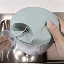 Load image into Gallery viewer, Home Kitchen Manual Ginger Grinder Garlic Mud Splasher Multifunctional Vegetable Cutter Handheld Meat Grinder Modern Minimalist