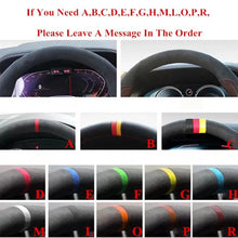 Load image into Gallery viewer, Car Steering Wheel Cover Suede Leather Car Accessories For Subaru Forester 2008-2012 Impreza 2008-2011 Legacy 2008-2010 Exiga 2