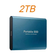Load image into Gallery viewer, External Hard Drive SSD 4TB - USB 3.0 Solid Disk Fast Transfer Shockproof Large Backup Plug & Play Compatible with Mac/PC/Phones