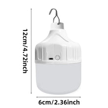 Load image into Gallery viewer, Portable USB Rechargeable LED Camping Light Multifunctional Outdoor Emergency Hanging Tent Lamp Hiking Picnics Night Lighting