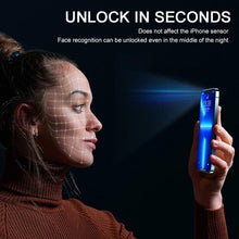 Load image into Gallery viewer, 200D Anti Glare Tempered Glass For iPhone 13 12 11 14 Pro Max Mini Privacy Screen Protector iPhone 14 7 8 Plus XR X Screen Glass Anti Spy Tempered Glass Screen Protector Full Coverage