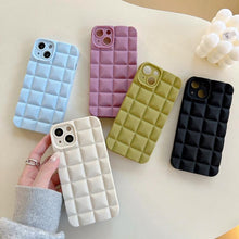 Load image into Gallery viewer, Unique Phone Case For iPhone 14 Pro 13 12 11 Pro Fashion 3D Soft Silicon Shockproof For iPhone 14 Case Bubble Case Cute Full Body Shape Soft Silicone Slim Cushioned Beautiful Elegant Case For Women