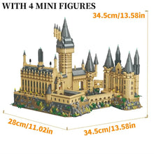 Load image into Gallery viewer, New Magic Castle Micro Building Blocks Light Up Street View Architecture Creative MOC Model Kit Kids Christmas Birthday Gifts
