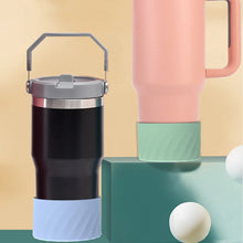 Load image into Gallery viewer, Silicone Boot Sleeve for Stanley 40 oz Quencher & IceFlow 20oz 30oz, Protective Tumbler Cup Boot Sleeve Water Bottle Accessories