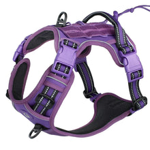 Load image into Gallery viewer, Tactical No-Pull Dog Harness – Adjustable MOLLE Military Vest for Medium & Large Dogs