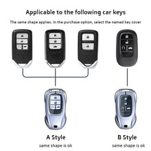 Load image into Gallery viewer, New Zinc Alloy Car Key Case Cover Shell High Quality for Honda Civic HRV CRV XRV CR-V Odyssey Pilot Fit Accord Car Accessories