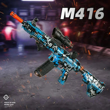 Load image into Gallery viewer, M416 Electric Gel Ball Blaster Toy Gun – Rechargeable Outdoor Shooting Toy for Kids & Adults, Sound and Light Effects