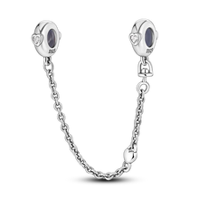 Load image into Gallery viewer, 925 Sterling Silver Pink Butterfly & Luminous Firefly Charm – Dangle Bead for Bracelet or Necklace | Elegant DIY Jewelry Gift for Women