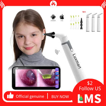 Load image into Gallery viewer, Wifi Ear Otoscope 10PCS 3.9mm Smart Wireless Portable Visual Earwax Cleaning Medical Endoscope Camera for iPhone Android Phone