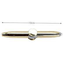 Load image into Gallery viewer, LED Gyro Spinner Pen – Multifunctional Metal Fidget Ballpoint Pen with Light | Stress Relief Spinning Pen for Writing, Focus & Gifts
