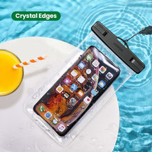 Load image into Gallery viewer, IPX8 Waterproof Phone Case Bag For iPhone 14 13 12 Pro Max Protective Case Universal Swim Waterproof Mobile Phone Case With Improved Locking Design Underwater Waterproof Mobile Phone Case