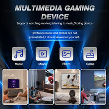 Load image into Gallery viewer, Video Game Console Built-in 20000+ Games Retro Handheld Game Player 64G 4K TV Game Stick 2.4G Wireless Controller Gamepad