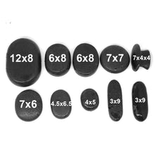 Load image into Gallery viewer, Hot Stone Massage Set Relieve Stress Back Pain Health Care Acupressure Lava Basalt Stones for Healthcare hot spa rock