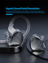 Load image into Gallery viewer, NEW KZ EDC PRO HIFI Best In-ear Wired Earphone Large Dynamic Drivers Monitor Headphone with Detachable Audio Cable