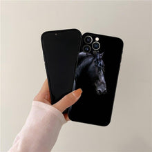 Load image into Gallery viewer, Cool Horse Animal Cover For Girls Boys Women Men, Unique Trendy Bumper Cover Case Phone Case For Iphone 13promax 11 14 12 Pro Max Mini Xr X Xs 7 8 6 6s Plus Cover