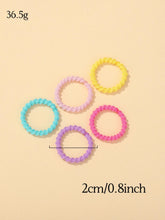 Load image into Gallery viewer, 100pcs Kids Rubber Bands – Colorful Hair Scrunchies for Toddlers