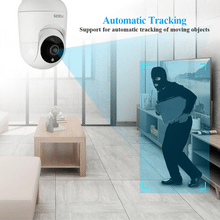 Load image into Gallery viewer, Fuers 3MP IP Camera Tuya Smart Home Indoor WiFi Wireless Surveillance Audio Cam CCTV Automatic Tracking Security Baby Monitor