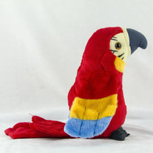 Load image into Gallery viewer, Talking Macaw Parrot Plush – Repeat & Speak Electronic Stuffed Toy