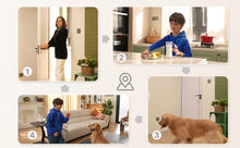 Load image into Gallery viewer, ZOSI 360° Smart Home Security Camera PTZ Auto Tracking Baby Monitor AI Panoramic HD Night Vision Indoor WiFi Surveillance Camera