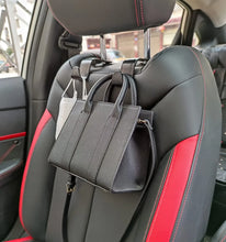 Load image into Gallery viewer, 4Pack Hooks for Bags Car Clips Front Seat Headrest Organizer Holder Auto Fastener Hangers Car Storage Interior Accessories