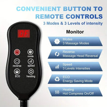 Load image into Gallery viewer, Extra Big Electric Foot Massager – Shiatsu Hot Compress & Leg Roller