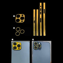 Load image into Gallery viewer, Frame Decal Skin for iPhone 13 Pro Max Side Film Cover Protector Ultra Thin Matte Stickers For 13 Mini Protector Film Side Frame Film Skin Anti-Scratch Sticker