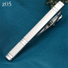 Load image into Gallery viewer, New Metal Silver Color Tie Clip For Men Wedding Necktie Tie Clasp Clip Tie Clips for Men Tie Bar Clip Regular Ties Necktie Wedding Business Tie Pin Clips Gentleman Ties Bar Elegant Men's Accessories