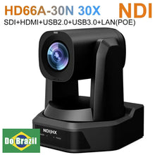 Load image into Gallery viewer, Runpu 1080P/60fps NDI Conference PTZ Video Camera 12/20/30x Zoom Ai Auto Tracking PTZ SDI Camera HDMI USB Outputs Support POE